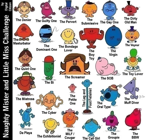Naughty Mr. Men and Little Miss