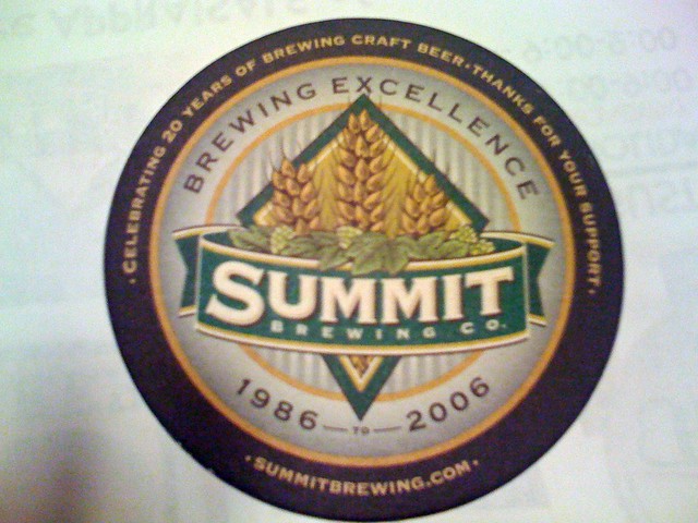 summit 20th anniversary coaster