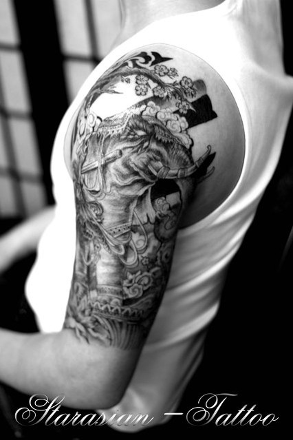 Jamies Arm tattoo  Elephant tattoos Arm tattoo Tattoos
