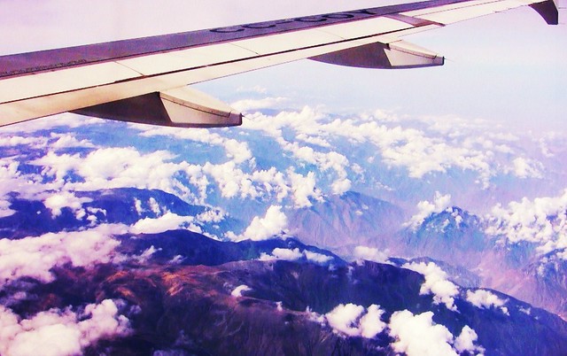 Flug über die Anden nach Cusco