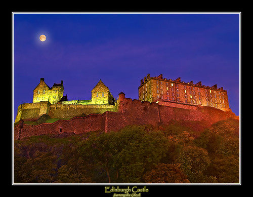 Edinburgh Castle - 600 AD by Suvrangshu