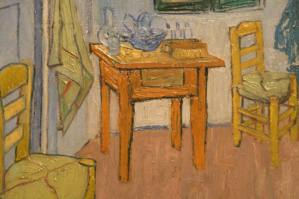 handig heroïne Roestig De slaapkamer (detail 2). Vincent van Gogh (1888) | De slaap… | Flickr