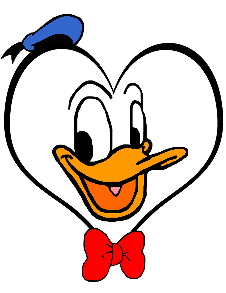 I heart Donald Duck Face.