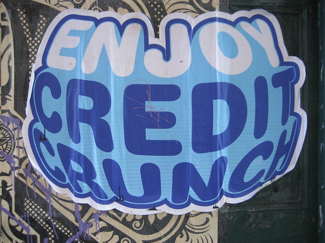 Enjoy Credit Crunch Paste-Up by Enjoy Banking