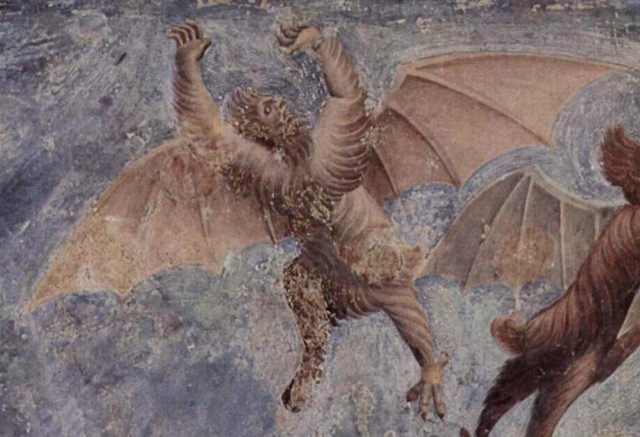Giotto - Demons. Assisi, Basilica superiore di San Francesco