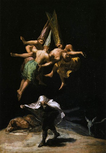 Witches in the air Goya