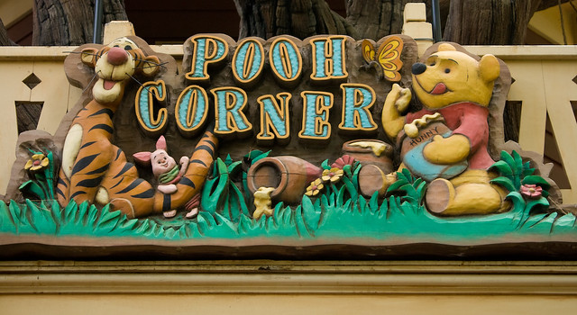 Pooh Corner Sign