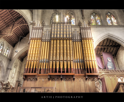 The Organ Pipes at St Saviour's Cathedral, Goulburn :: HDR by :: Artie | Photography ::