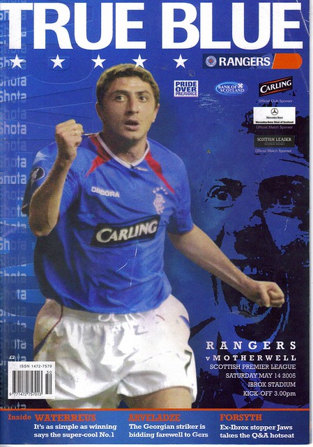 Rangers v Motherwell 20050514