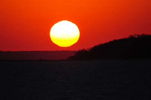 sunset orange sun 500mm redrubberball