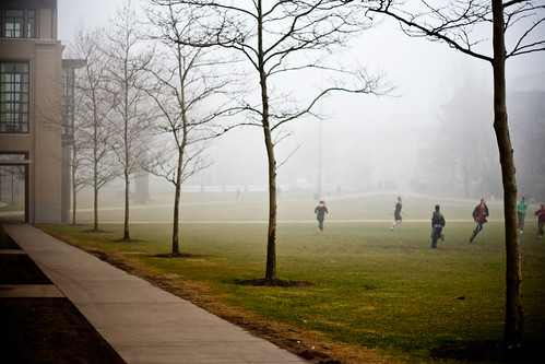 The Campus Was Fog.