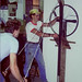 In the Concept2 Barn, Summer 1982