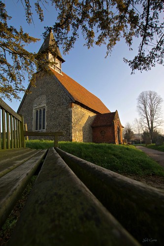 morning sun church sunrise canon bench relax sunday sit hertfordshire hertford sigma1020mm bengeo canon50d uploaded:by=flickrmobile flickriosapp:filter=nofilter
