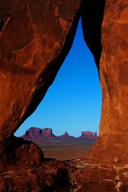 Teardrop Arch in Afternoon
