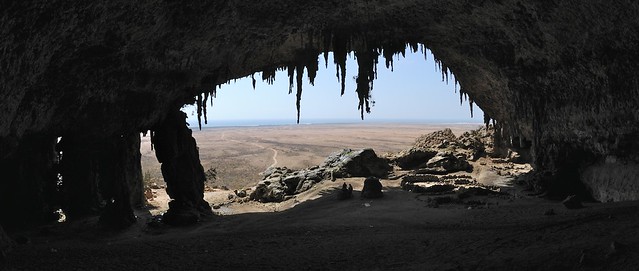 Inside Dogub cave, southern Socotra