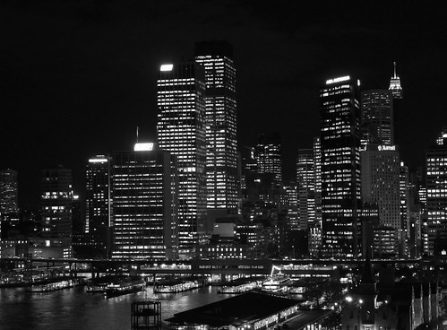Centre ville de Sydney noir et blanc Australie | Taormina27 | Flickr
