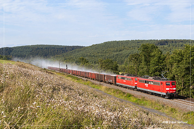 Railion 151 040 & 151 152 | trein ? | Marbach (DE) | 17-08-2006
