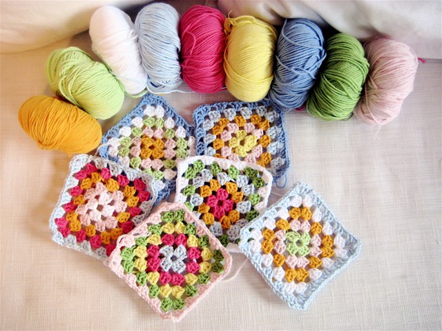 Spring Babette blanket to be