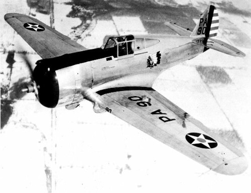 Curtiss : P-36A/B : Hawk