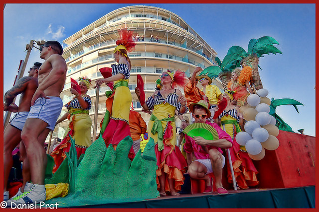 Fiesta del orgullo gay en Sitges