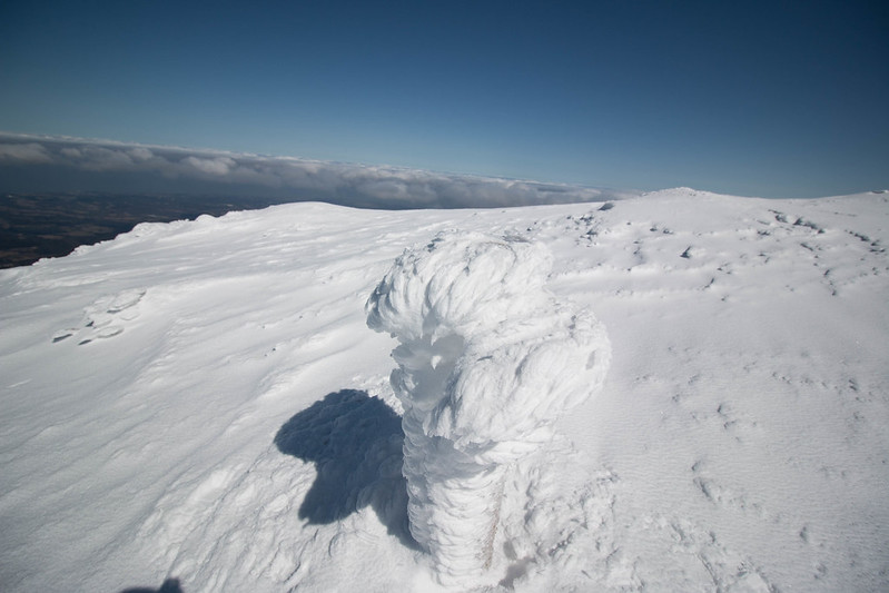 冬の伯耆大山