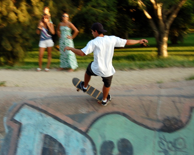 Skateboarding - Parque Marinha do Brasil, Porto Alegre, Rio Grande do Sul, Brazil