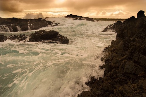 ocean sunset newzealand seascape storm weather nikon nikond100 greatbarrierisland aperture3