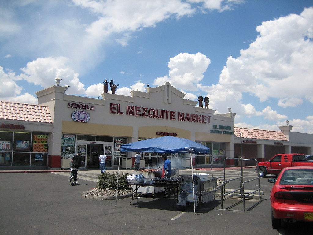 El Mezquite Market, In search of dried chilis., Eugene Kim