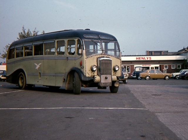 DUX655 former school bus with P.W.Jones