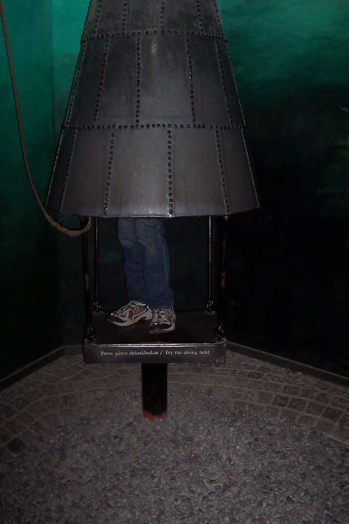 Водолазный колокол содержащий 6 моль