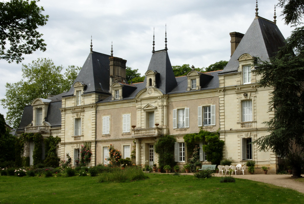 Château des Vaults, home of Domaine du Closel, photographed in 2009.