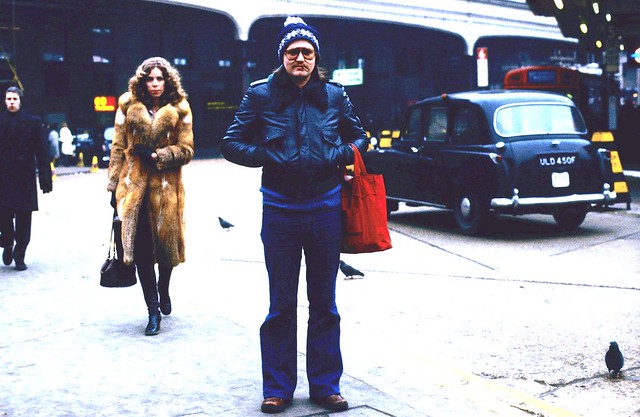 1978 - London - February- Klaus at Victoria Station