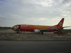 Nok Air plane from Trang