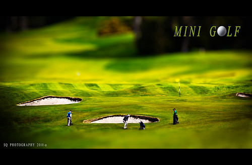 blur green photoshop canon golf eos miniature dof zoom photoshopped small mini minigolf telephoto golfcourse sq luxury golflinks tiltshift lensblur canonef100400mmf4556lisusm tiltshifteffect tiltshifted 450d sqphotography