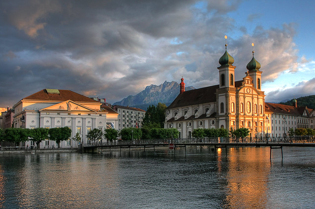 Lucerne Jesuit Church, Switzerland