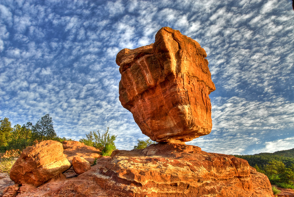 Balanced Rock Garden Of The Gods The Clouds Looked So Good Flickr