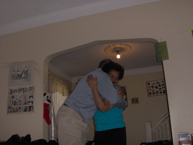 Christmas2004016 | James Gives Yvonne a Hug | ReBobs | Flickr