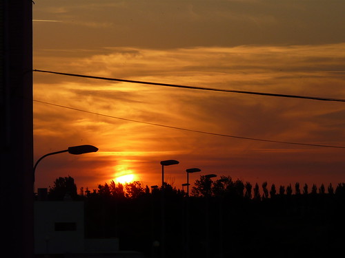 sunset atardecer nightfall larioja alfaro
