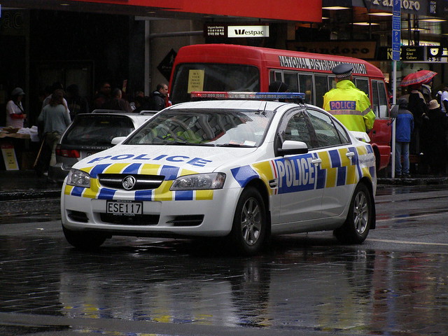 2008 Holden Commodore Omega - New Zealand Police