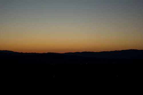 dusk, after dinner by zyrcster, sunset austin dusk nevada roadtrip emptiness us50 ushwy50