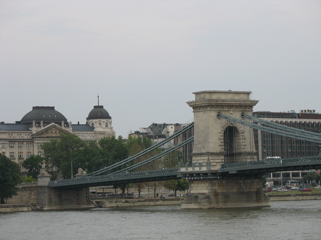 View of the Chain Bridge