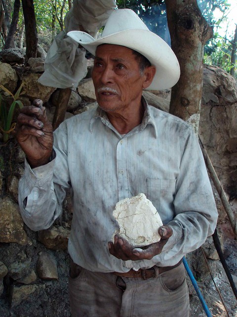 Victor Manuel, un calero - lime producer; Santa Rosa de Copán, Honduras