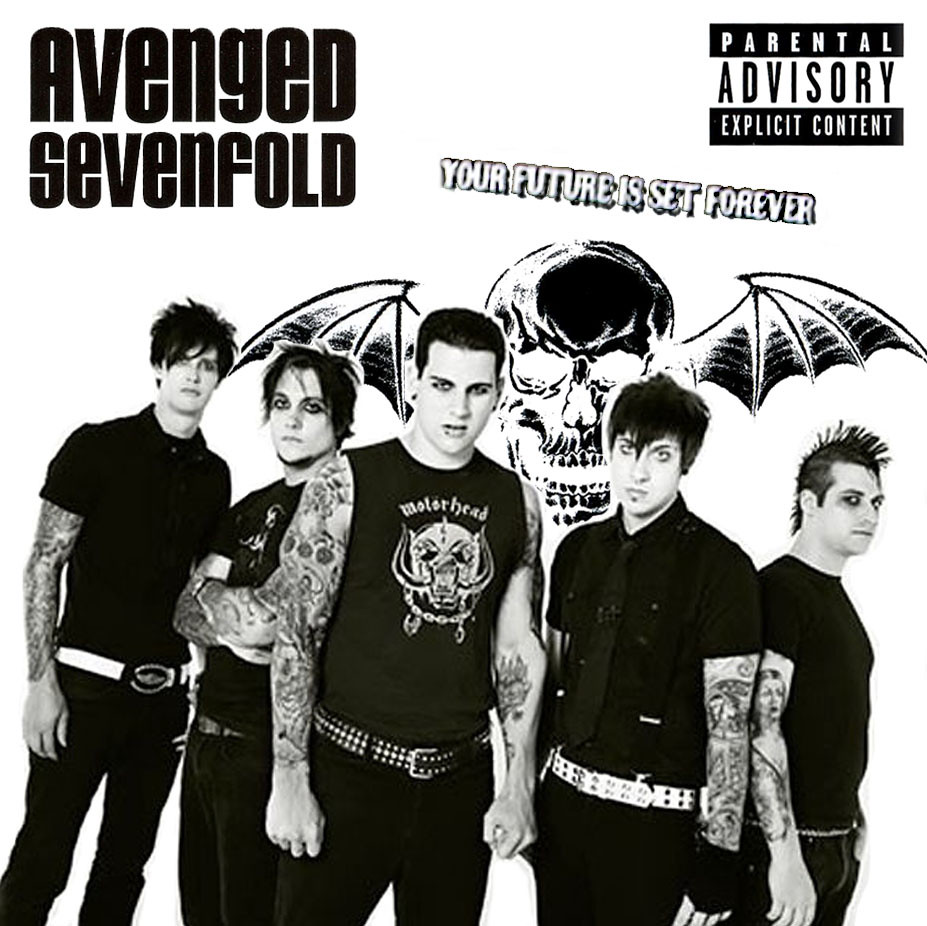 Avenged Sevenfold CD Front Cover Designed on … Flickr