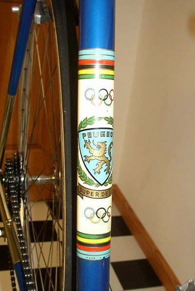 PX-10 _ early 1960s _ seat tube decal
