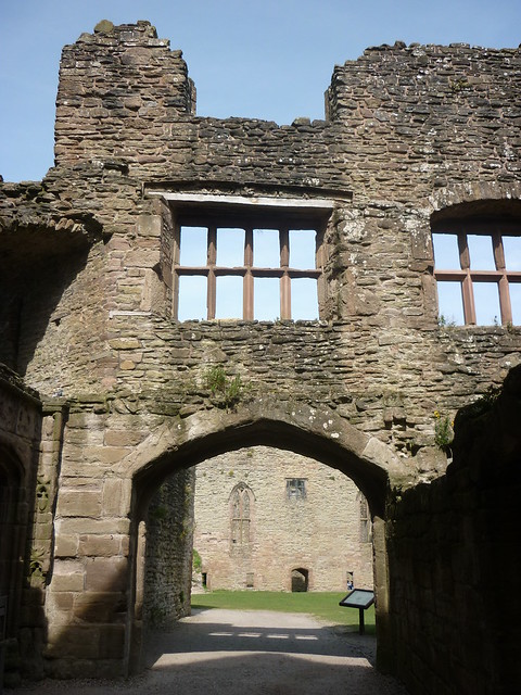 C16th Newel doorway in Ludlow Castle