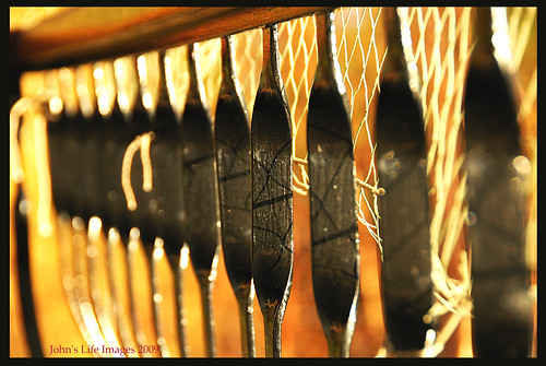 Railing at Sunset by John's Life, DoF fun on a railing at sunset during Easter long weekend.sunset easter dof railing