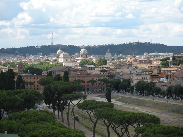 The Circus Maximus and the Colosseum Valley (June 2009).