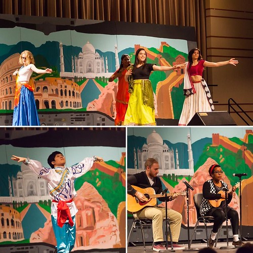 During tonight's 36th annual World Banquet, students took a trip around the globe to learn about and experience various cultures through the arts of performance and food! This event is always a delicious, inclusive, and entertaining favorite!