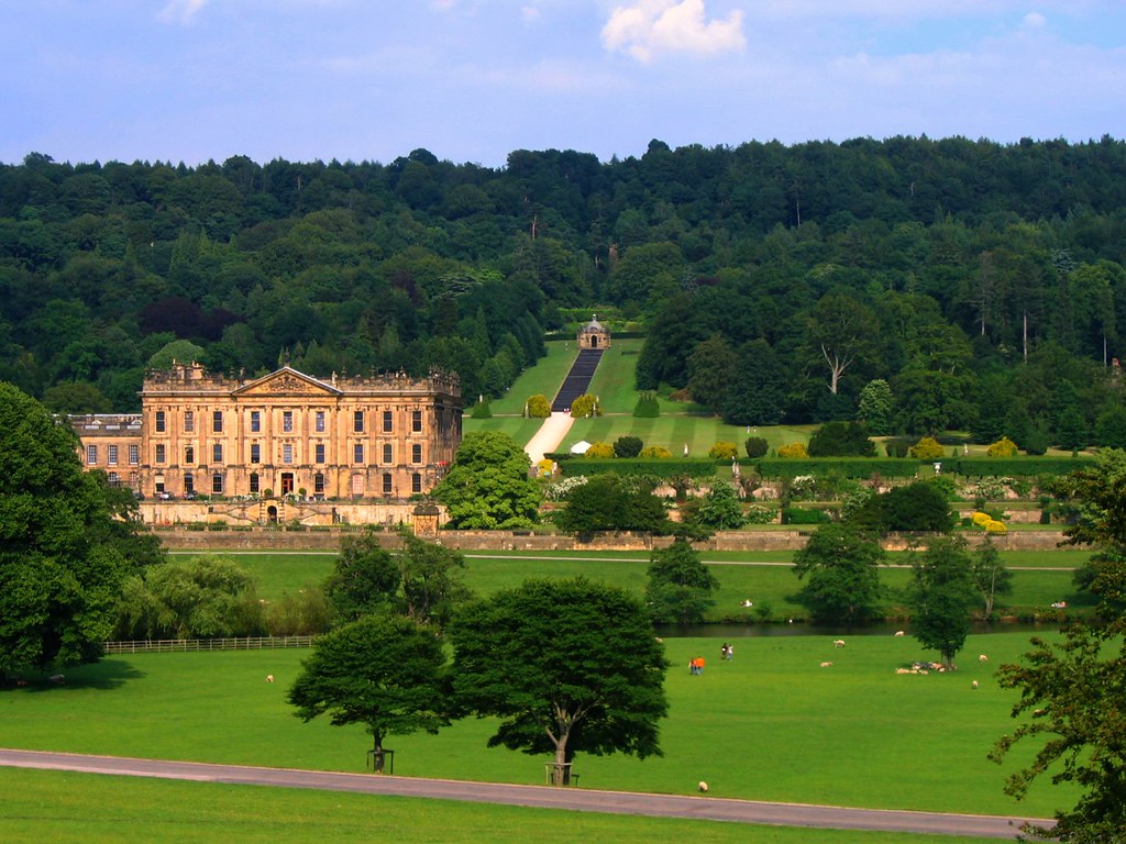 My favorite view of Chatsworth by UGArdener
