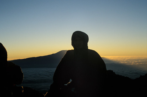 africa cloud dawn exhausted film geo:lat=324305300 geo:lon=3674759400 geotagged gipfel hiking kilimanjaro morning summit sun geoafrica mountaineering 0tagged mtmeru tanzania ole set:name=199708tanzania
